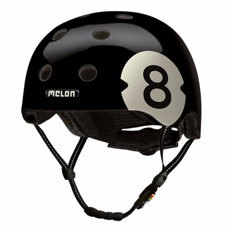 fietshelm Urban Active 8 ball polycarbonaat mt 46-52 cm