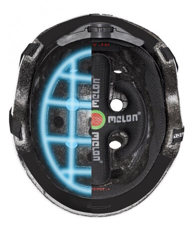 fietshelm Urban Active 8 ball polycarbonaat mt 46-52 cm