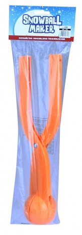 sneeuwbaltang oranje 37 cm