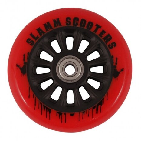 Wiel SL509 Nylon Core 100 mm Rood