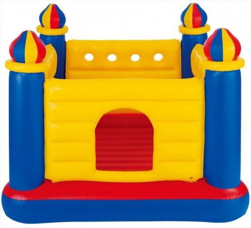 Springkussen Kasteel 175 x 175 x 135 cm