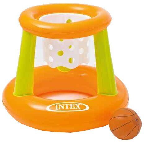 waterbasketbal set 67 x 55 cm vinyl oranje/groen