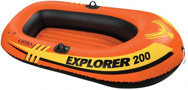 opblaasboot Explorer Pro 200 oranje 196 x 102 x 33 cm