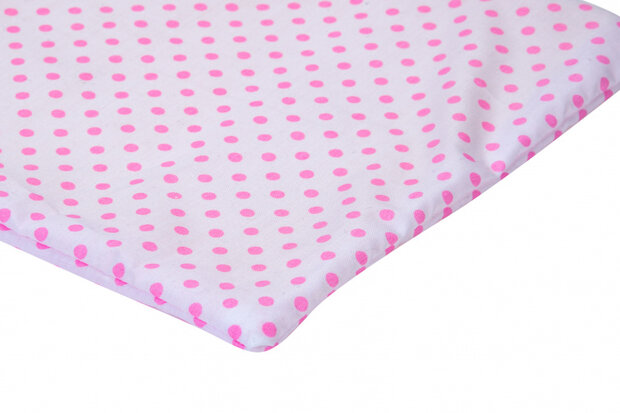 poppen schommelbed 50 x 30 x 40 cm hout wit