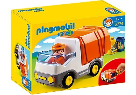 1, 2, 3: Vuilniswagen (6774)