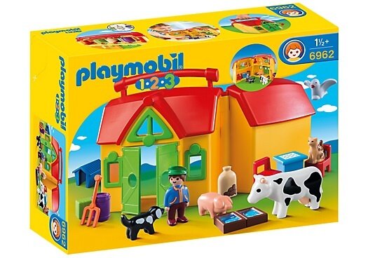 1, 2, 3: Meeneemboerderij met dieren (6962)