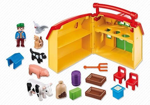1, 2, 3: Meeneemboerderij met dieren (6962)