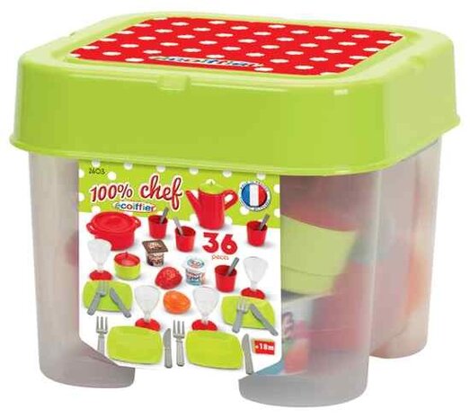100% Chef: servies set 36-delig