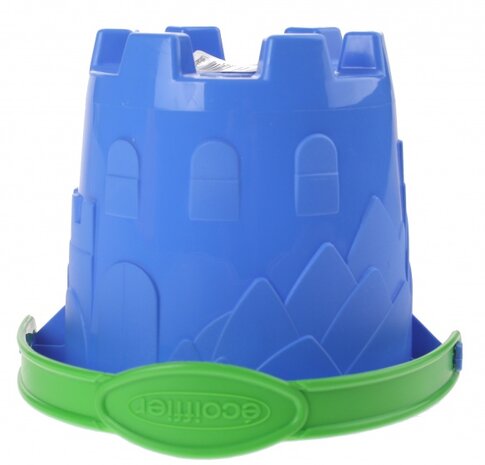 emmer zandkasteel blauw 12 x 10 cm