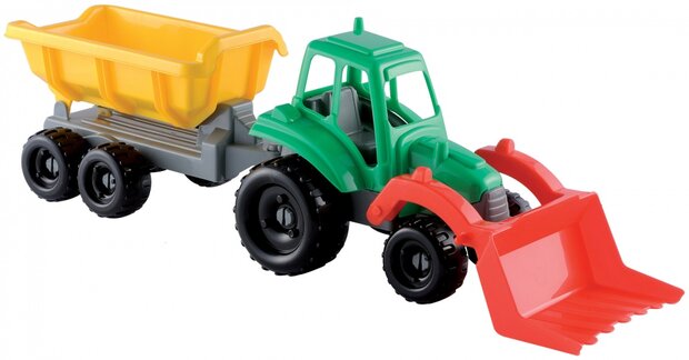 tractor met aanhanger 52 cm