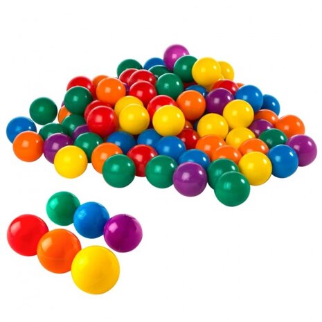 ballenbakballen 6,5 cm 100 stuks