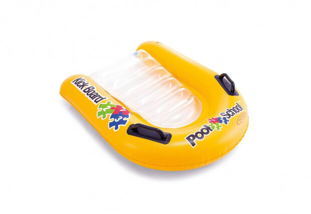 kick kickboard geel 79 x 76 cm