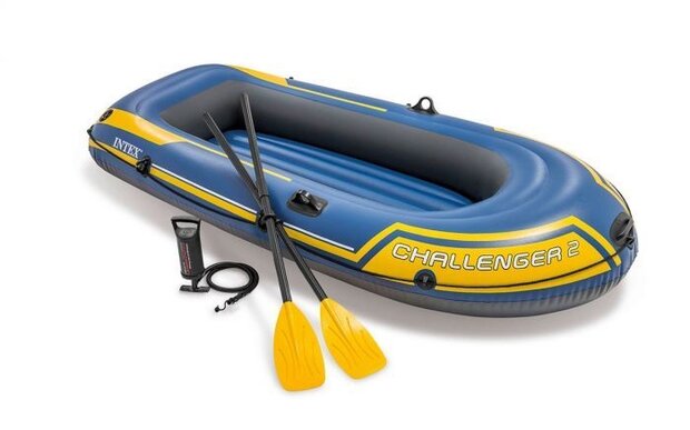 opblaasboot Challenger 2 set 2-persoons 4-delig