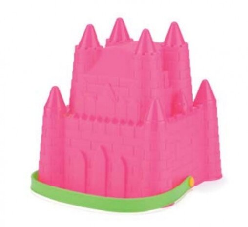 emmer zandkasteel prinses 15,5 x 18 cm roze