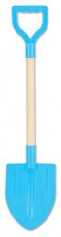 zandschep 74 cm blauw