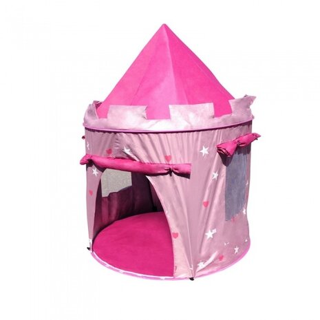 pop-up speeltent roze 104 x 140 cm