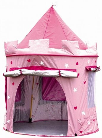 pop-up speeltent roze 104 x 140 cm