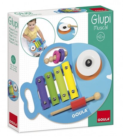 Glupi muziekinstrument 3-in-1 2-delig