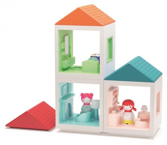 Myland huis: slaapkamer met geluid 13 x 13 x 19 cm