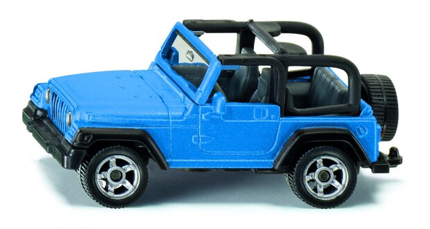 Jeep Wrangler auto blauw (1342)