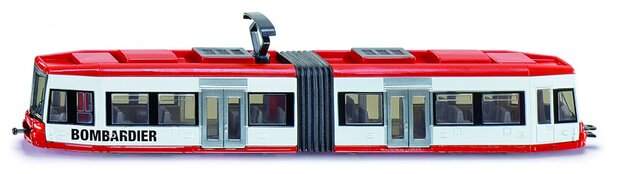 Bombardier tram rood/wit (1895)