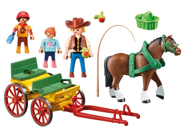 Country Paard en kar (6932)