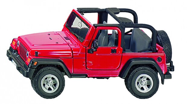 Jeep Wrangler 1:32 rood