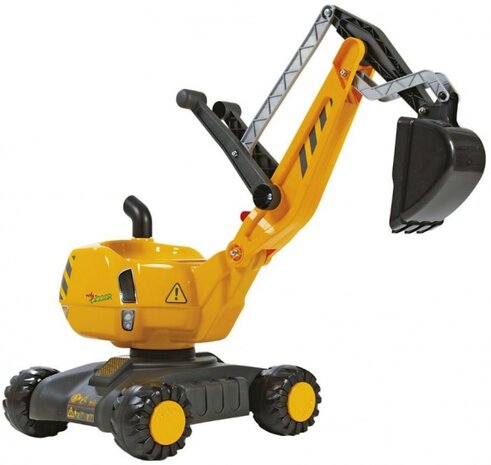 graafmachine RollyDigger junior 102 x 43 cm geel