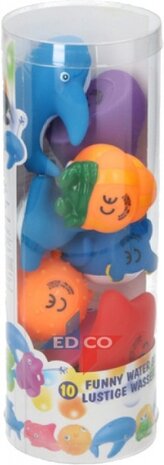 waterspuiters zeedieren 10-delig