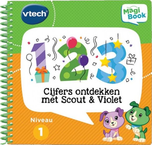 activiteitenboek Cijfers ontdekken met Scout &amp; Violet