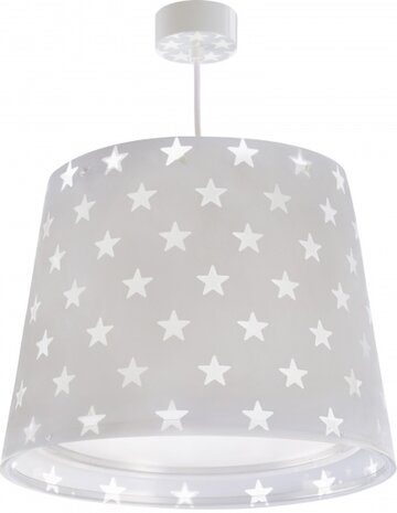 hanglamp Stars glow in the dark 33 cm E27 60W grijs