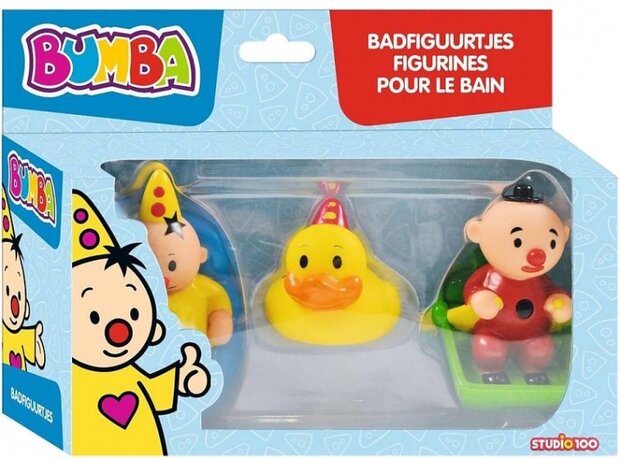 badfiguurtjes Bumba 3 stuks