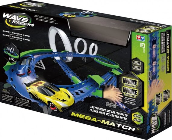 racebaan Mega Match Raceway 86-delig