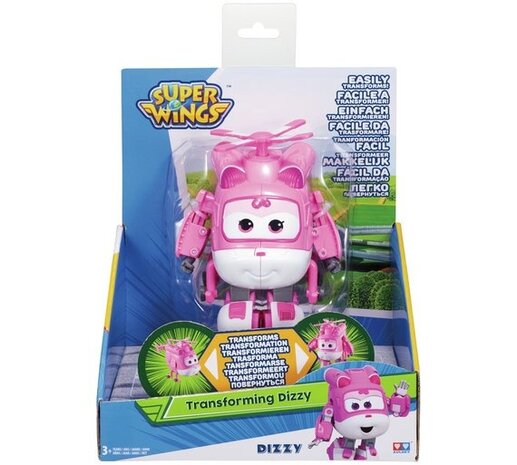 speelfiguur Transforming! Dizzy 12 cm roze