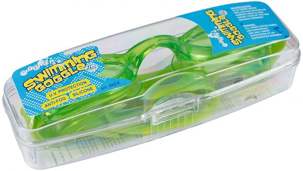 zwembril junior polycarbonaat groen one-size