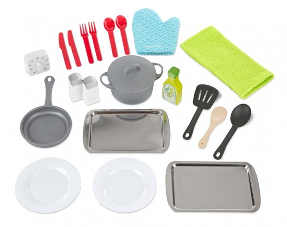 keukenaccessoires 22-delig