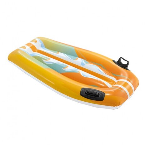 opblaasbaar bodyboard Joy Rider 112 cm geel