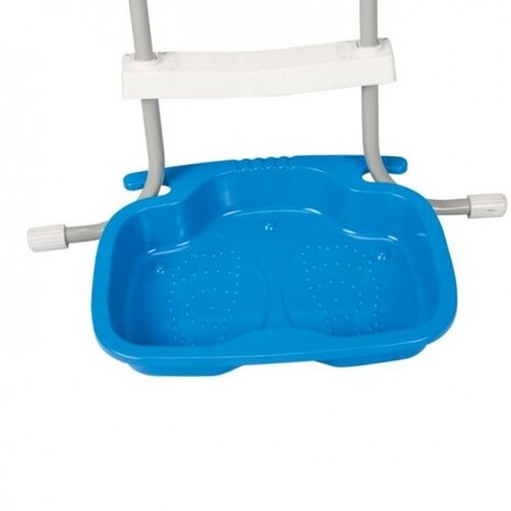 voetenbadje voor zwembadtrap 56 x 46 cm blauw