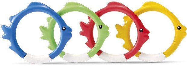 duikringen vissen 4 stuks