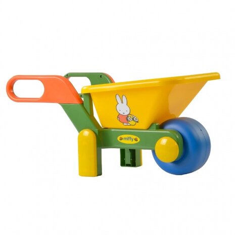 Nijntje kruiwagen junior 60 x 34 x 28 cm geel/groen
