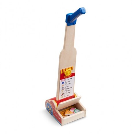 houten stofzuiger 60 cm met accessoires