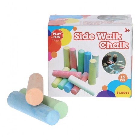 Stoepkrijt 15 stuks