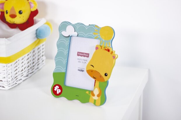 houten fotolijstje giraffe 10 x 15 junior