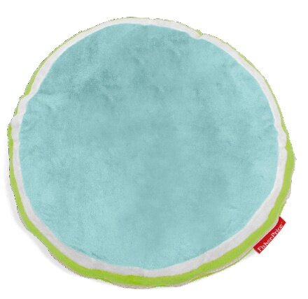 olifantenkussen 45 cm junior blauw