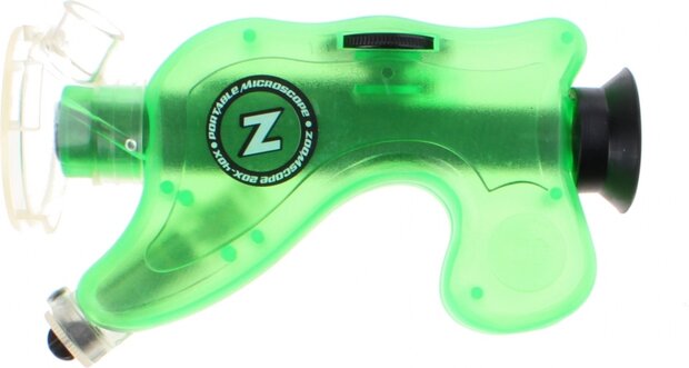 zoomscope 16 x 9 x 6 cm groen