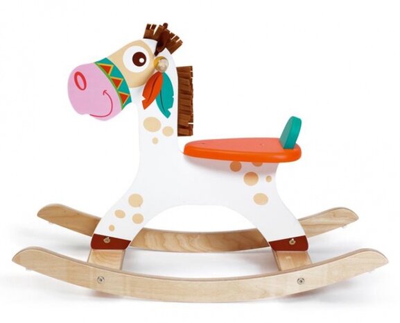 Deco: hobbelpaard Indiaanse pony