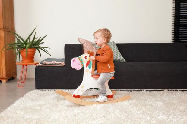 Deco: hobbelpaard Indiaanse pony