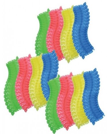 racebaan Magic road blauw 180-delig