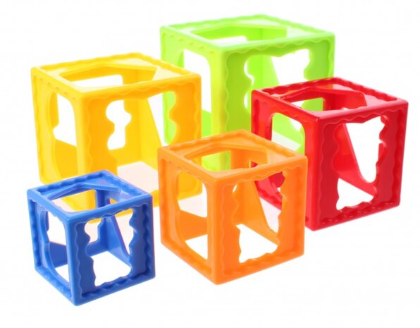stapeltoren Stack Cube 5-delig