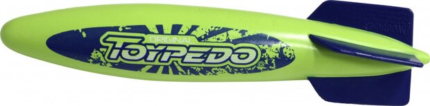 duikspeelgoed Toypedo Original 25,5 cm groen